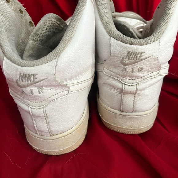 nike air force 1 high 07 triple white-US size 10.5 - Picture 5 of 6
